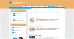 Desktop Screenshot of convert-it.org